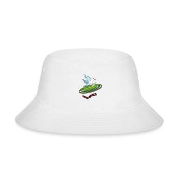 Bird Calls - Bucket Hat - white - Front