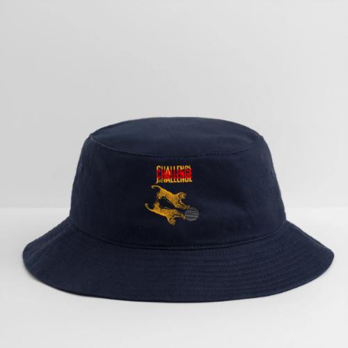 Double tiger fashion, jungle feline animals. - Bucket Hat
