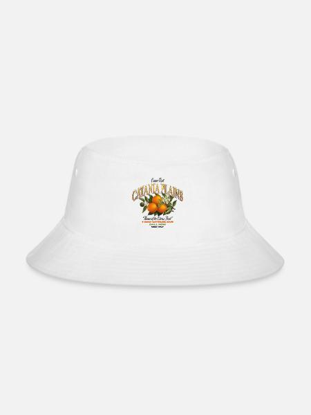 Citrus Grove Vintage - Bucket Hat - white