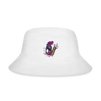 Jazz Mystic Teal Suit - Bucket Hat - white - Front