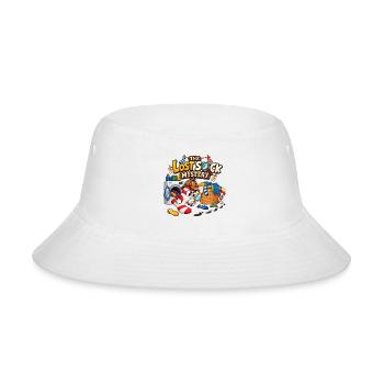 Lost Sock Mystery: Sock Detective - Bucket Hat - white - Front