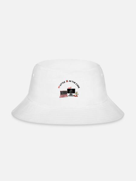 99 Little Bugs In The Code - Bucket Hat - white