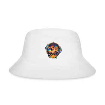 Sunset Groove Rodent - Bucket Hat - white - Front