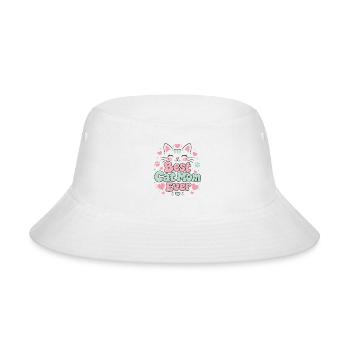 Best_Cat_Mom_Ever_Kawaii_T-Shirt - Bucket Hat - white - Front
