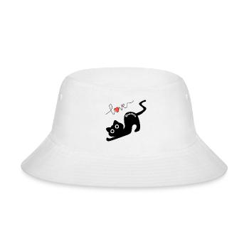 Bonchan Reaching for Love - Bucket Hat - white - Front