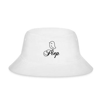 Sparrow “Piep” - Bucket Hat - white - Front