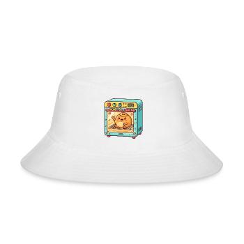 Expecting Mother Bun In The Oven Funny Pregnancyv - Bucket Hat - white - Front