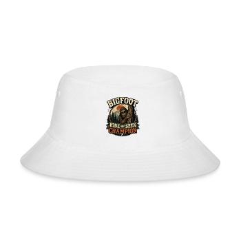 Bigfoot Hide and Seek Champion - Bucket Hat - white - Front