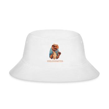 Philosoraptor - Bucket Hat - white - Front