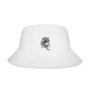 MIXED FACE - Bucket Hat - white - Front