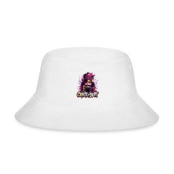 Crack the Beat – Graffiti Nutcracker - Bucket Hat - white - Front