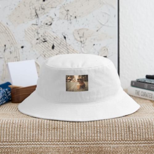 Funny Dachshund Iced Coffee Lover Tee - Bucket Hat