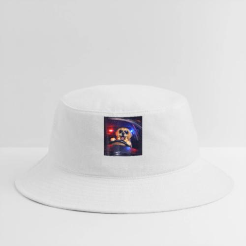 Funny Police Golden Retriever Meme Tee - Bucket Hat