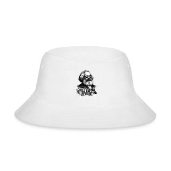 Chill Before the Revolution Revolutionar Karl Marx - Bucket Hat - white - Front