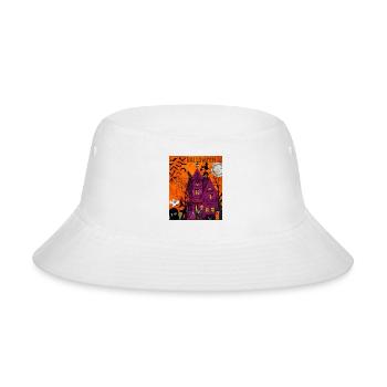 Halloween Comics Style Novelty and Fun - Bucket Hat - white - Front