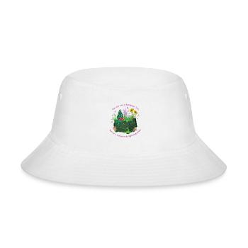 Dumpster Fire T ShirtDumpster Garden - Bucket Hat - white - Front