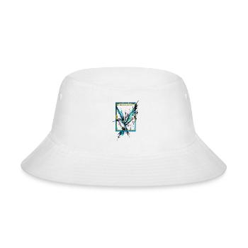 Ethereal Beauty: Captivating Hummingbird - Bucket Hat - white - Front