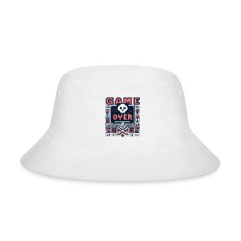 Game Over - Bucket Hat - white - Front