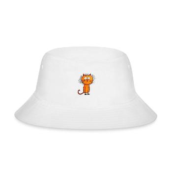 Funny Cat - Bucket Hat - white - Front