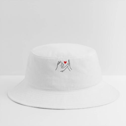 Cat Lover High-Five T-Shirt - Bucket Hat