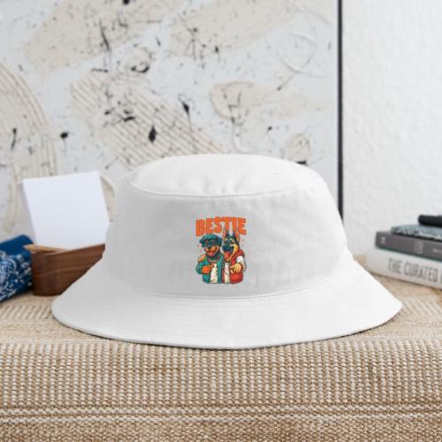 Hip Hop Dog Besties Shirt for Friends & Pet Lovers - Bucket Hat