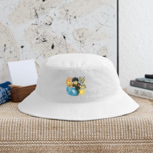 Anime Elemental Warriors | Fire, Water, Lightning - Bucket Hat