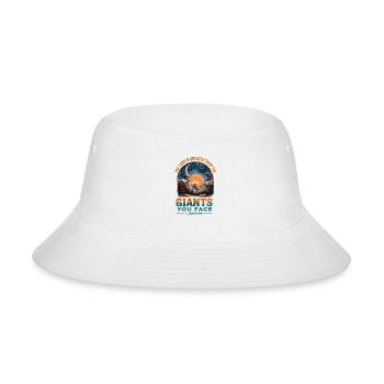 Giants You Face: The Lord Is Greater - Bucket Hat - white - Front