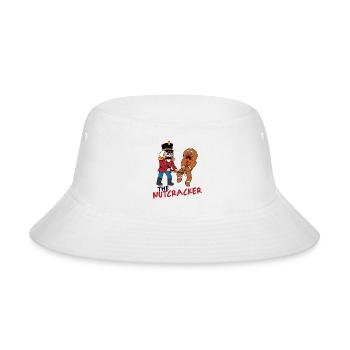 Nutcracker vs Gingerbread man - Bucket Hat - white - Front