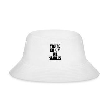 Expecting Mother You're Kickin' Me Smalls Funny - Bucket Hat - white - Front