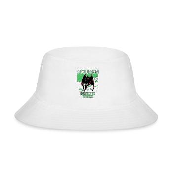 Mothman Believes In You - Bucket Hat - white - Front