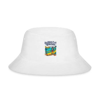 South New Conquered The Harbour City Marathon - Bucket Hat - white - Front