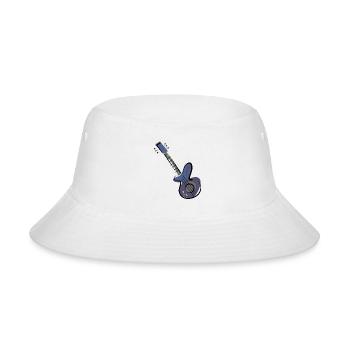 Guitar - Bucket Hat - white - Front