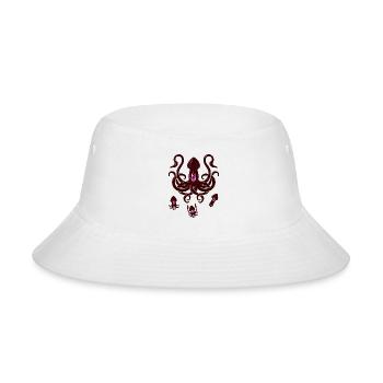 Giant Squid In Wine - Bucket Hat - white - Front