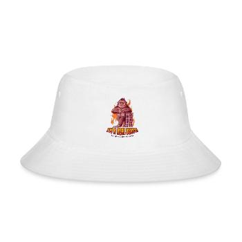 Giant Gorilla Beast Coffee - Bucket Hat - white - Front