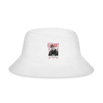 Chic Grunge Female Portrait Design - Bucket Hat - white - Front