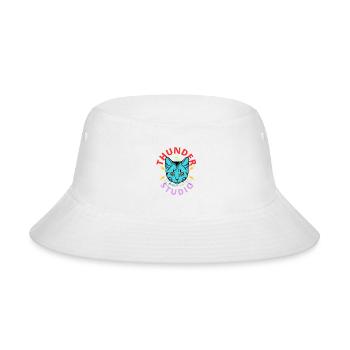 Thunder Cat Studio - Bucket Hat - white - Front