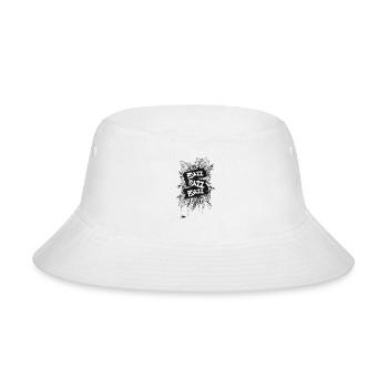 BUZZ BUZZ BUZZ (MONO) | Yellowjackets Hive Podcast - Bucket Hat - white - Front