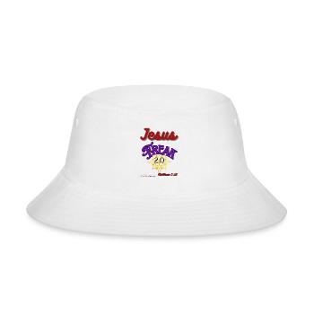 Jesus Freak 2 0 - Bucket Hat - white - Front
