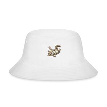 Funny Cat - Bucket Hat - white - Front