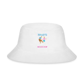 Sock Hop 1950s Dance Party - Bucket Hat - white - Front