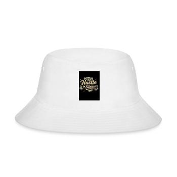 Motivational & Comfy Tee - Bucket Hat - white - Front