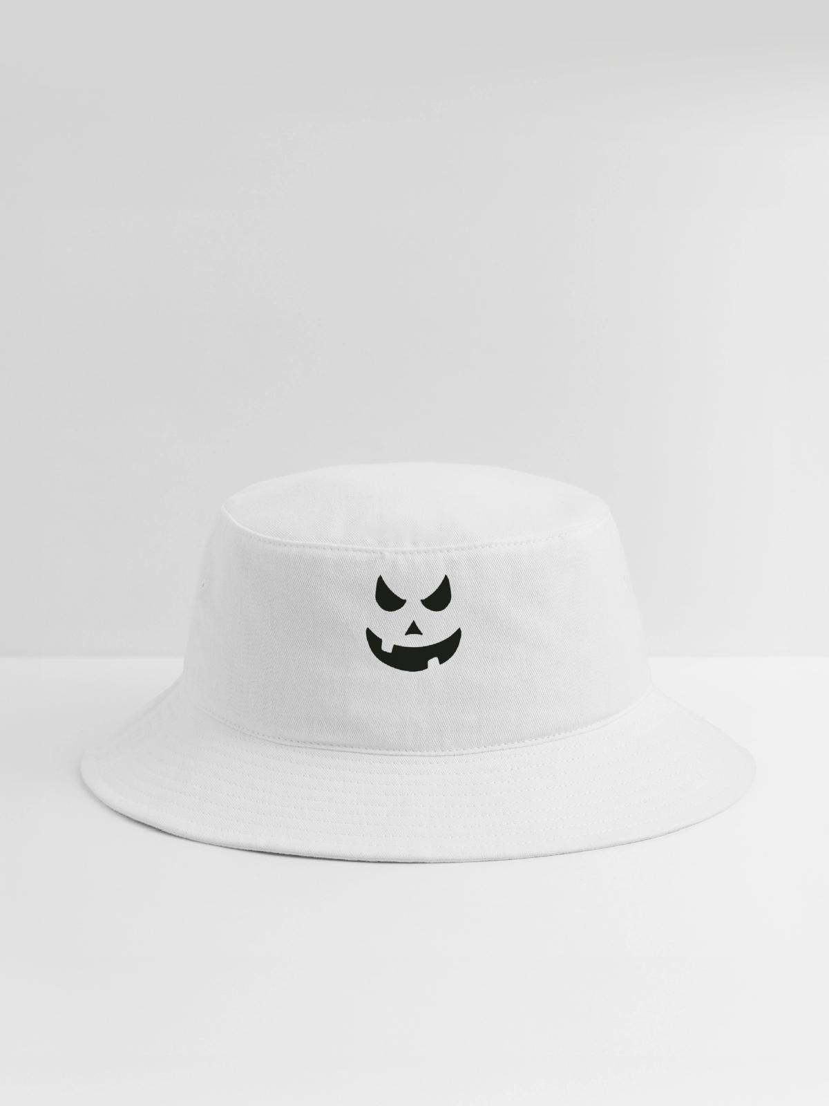 Jack Skellington 1 1 - Bucket Hat - white - Front
