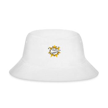 Kind Kapow Comic Book Style Kindness - Bucket Hat - white - Front