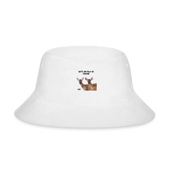 Risky Deer - Bucket Hat - white - Front