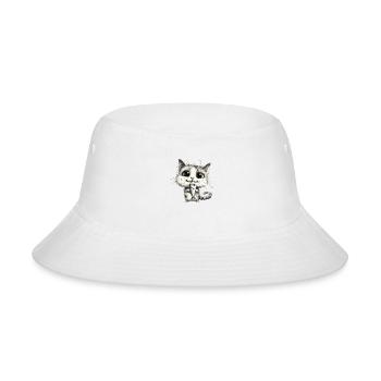Funny Cat - Bucket Hat - white - Front