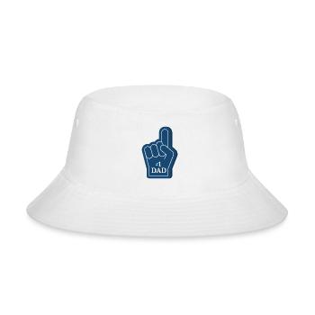 Number 1 dad - Bucket Hat - white - Front
