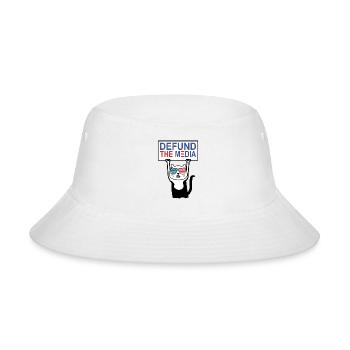 Funny Cat - Bucket Hat - white - Front