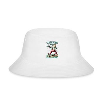Strawberry Jams, Funny Meme, Humorous - Bucket Hat - white - Front