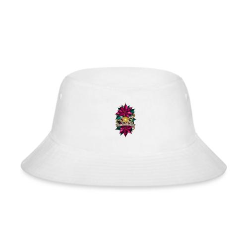 Queen of the Solstice Poinsettia T-Shirt - Bucket Hat