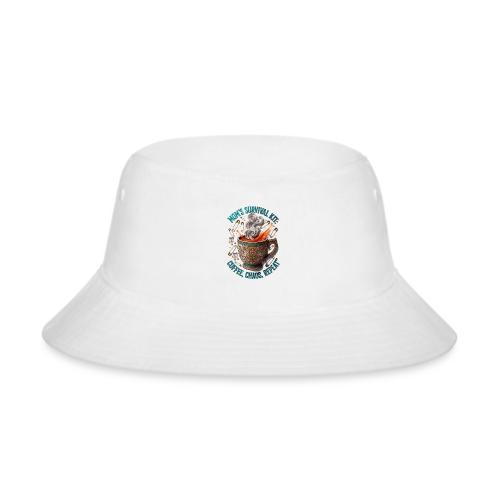 Mom's Survival Kit Tee | Coffee Chaos - Bucket Hat
